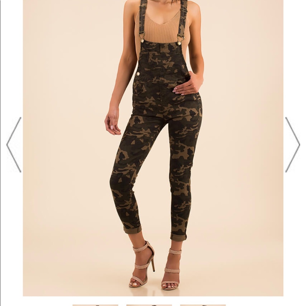 Camo Overalls!  NEVER WORN- Size Small!